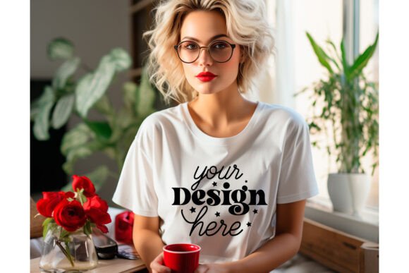 Bella Canvas Valentines Day Mockup 22 for Product Mockups and Graphics