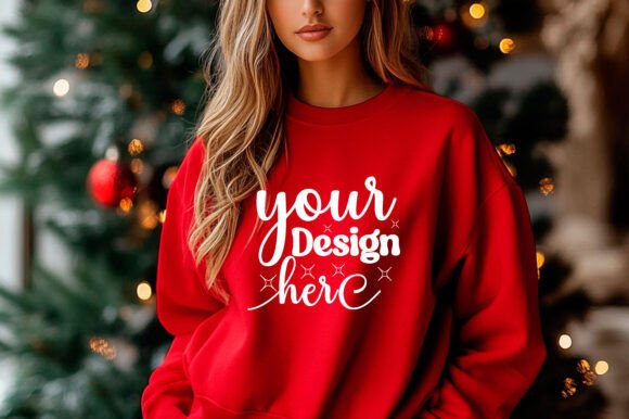 Christmas 18000 Women Hoodie Mockup 58 – A Versatile Graphic Design Asset