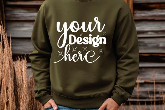 Christmas Gildan 18000 Mockup 100: A Versatile Graphic Design Asset