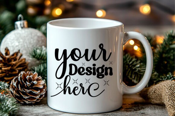 Christmas Mug Mockup Jpg Mockup 62 for Graphics and Product Mockups