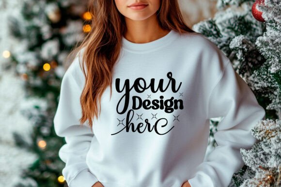 Christmas Sweater Mockup 162 for Graphics and Product Mockups