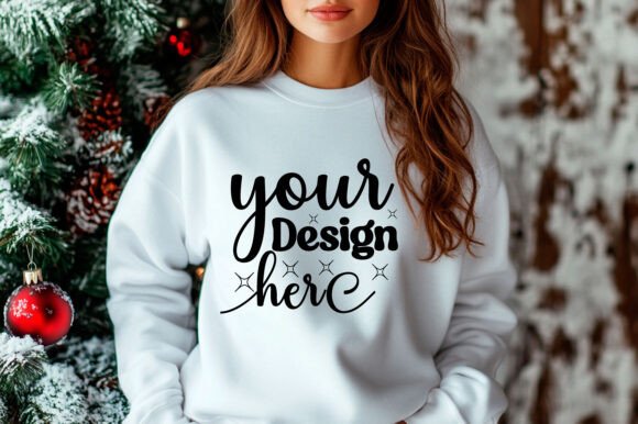 Christmas Sweater Mockup 167 for Product Mockups and Graphics