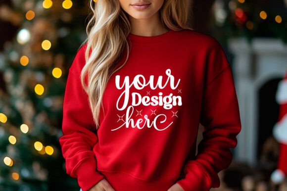 Christmas Sweater Mockup 180 for Product Mockups and Graphics