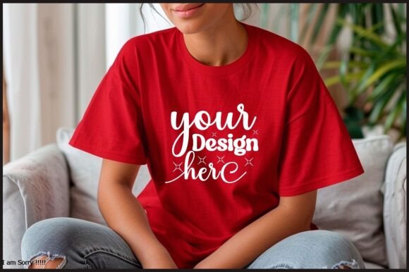 Comfort Colors 1717 Mockup 130 for Product Mockups and Graphics