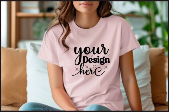 Comfort Colors 1717 Mockup 89 – A Festive Graphic Asset for Product Mockups