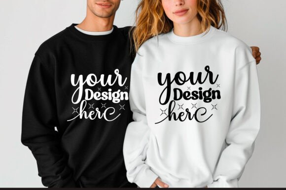 Gildan 18000 Couple Mockup Review