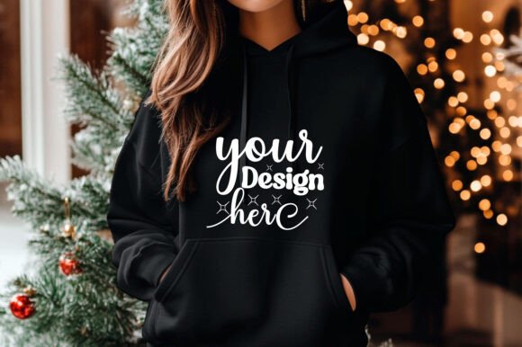Gildan 18500 Hoodie Mockup 10 for Product Mockups and Graphics