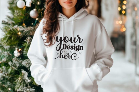 Gildan 18500 Hoodie Mockup 28 for Product Mockups and Graphics