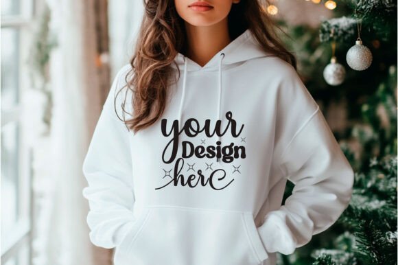 Gildan 18500 Hoodie Mockup 33 for Product Mockups and Graphics