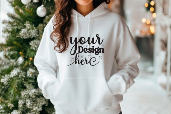 Gildan 18500 Hoodie Mockup 34 for Product Mockups and Graphics