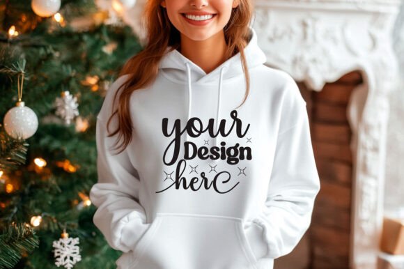 Gildan 18500 Hoodie Mockup 35 for Product Mockups and Graphics
