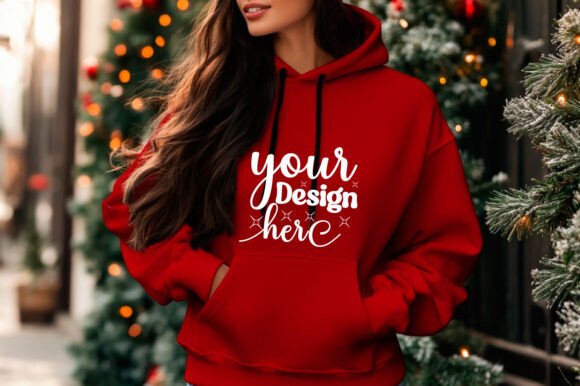 Gildan 18500 Hoodie Mockup 5 for Product Mockups and Graphics
