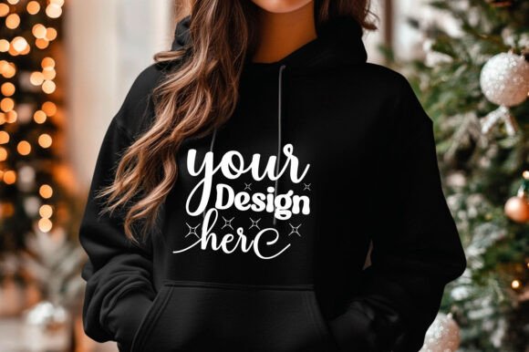 Gildan 18500 Hoodie Mockup 9 - A Versatile Graphic Design Asset
