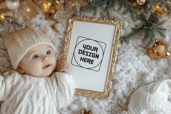 Happy New Years Mockup for Product Mockups and Graphics
