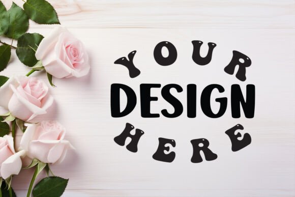 Valentines Background Mockup for Graphics and Product Mockups